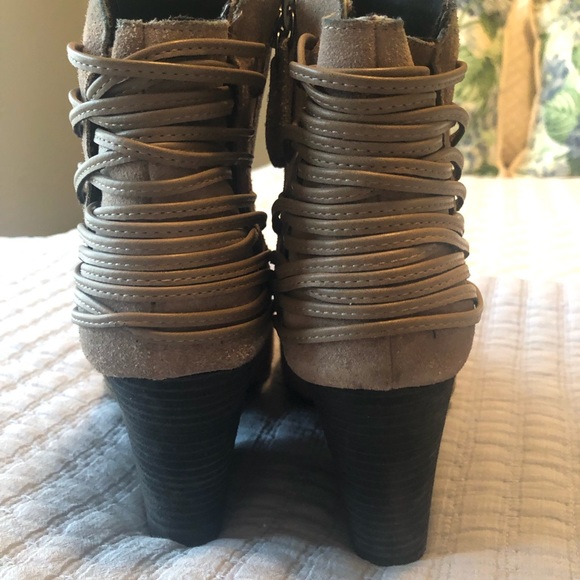 Suede booties - Picture 6 of 8